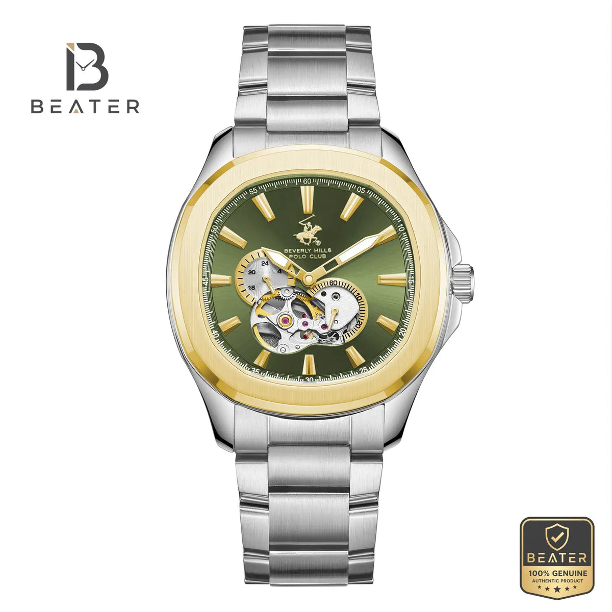 Beverly Hills Polo Club BP3728X.270 Men's Watch Front Dial View - Beater Main image