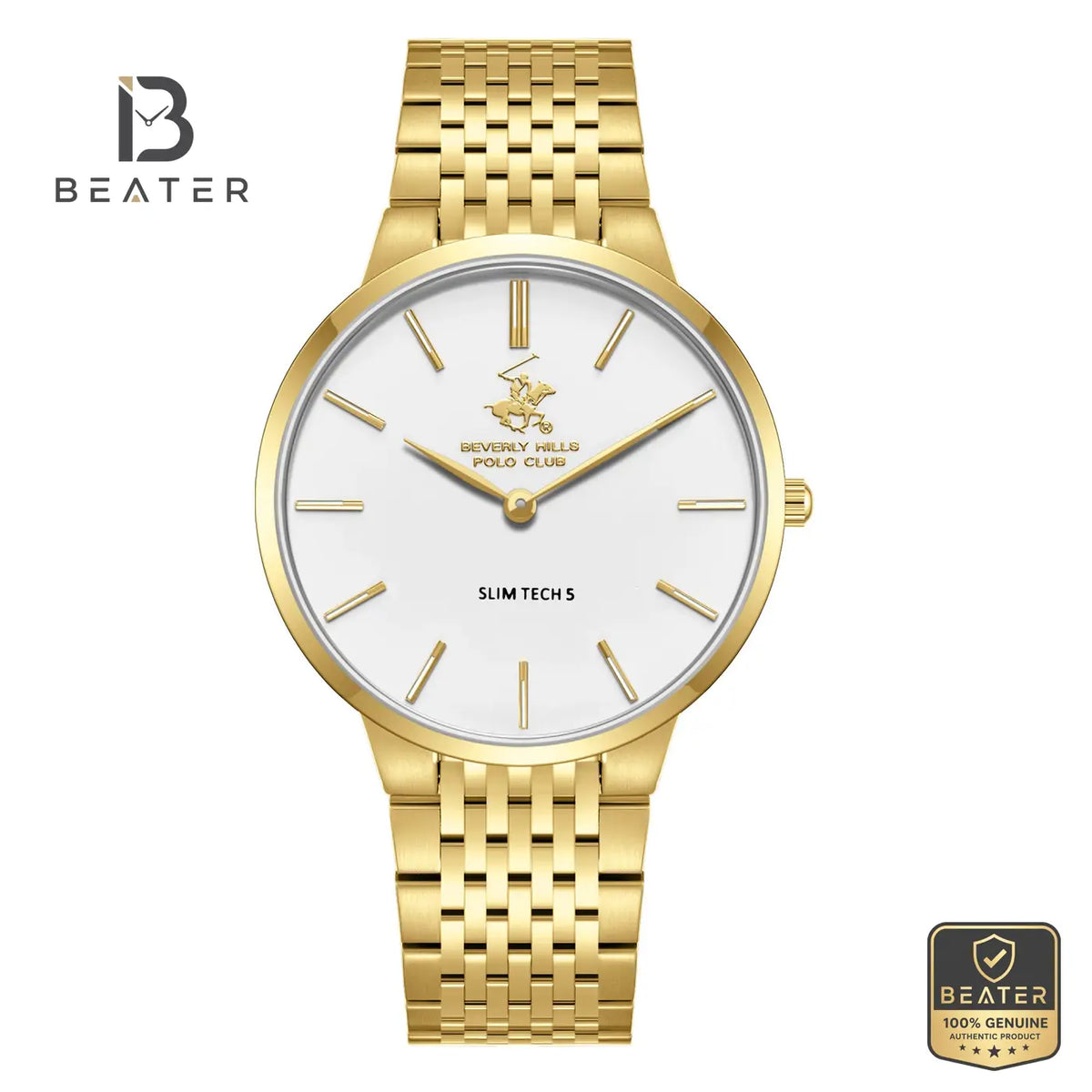 Beverly Hills Polo Club BP3776X.130 Men's Watch Front Dial View - Beater