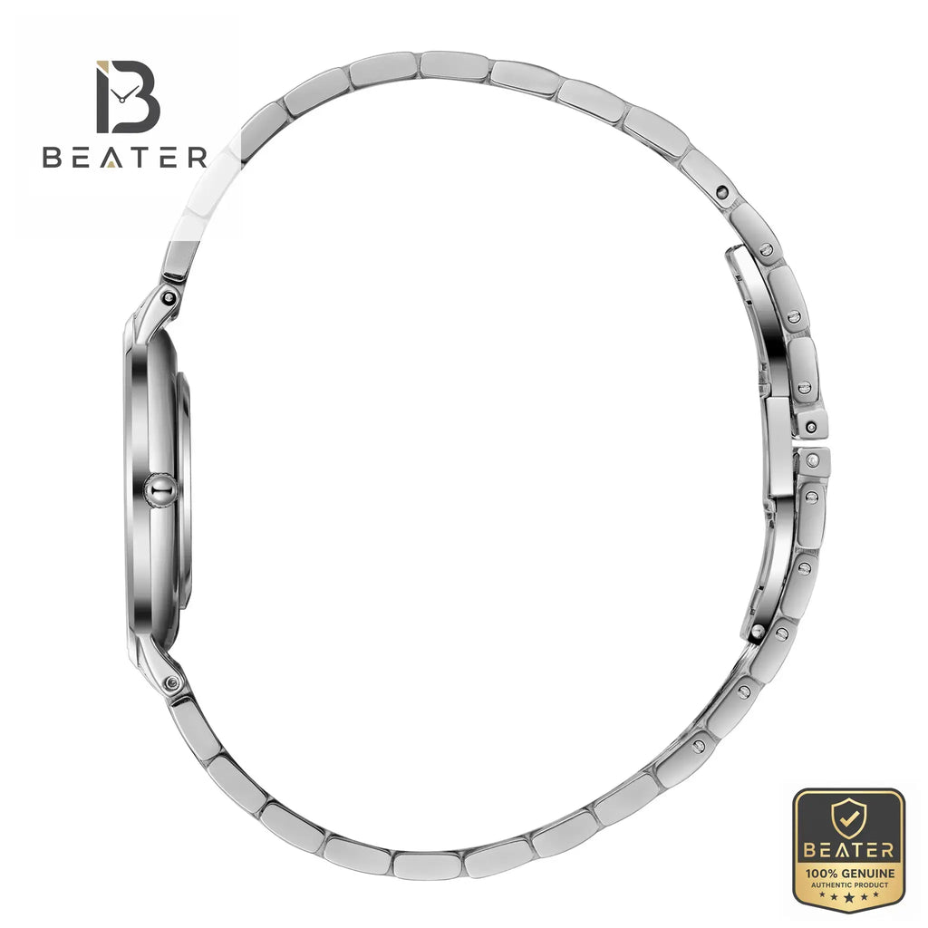 Beverly Hills Polo Club BP3776X.330 Steel Band & Butterfly Buckle Detail - Beater