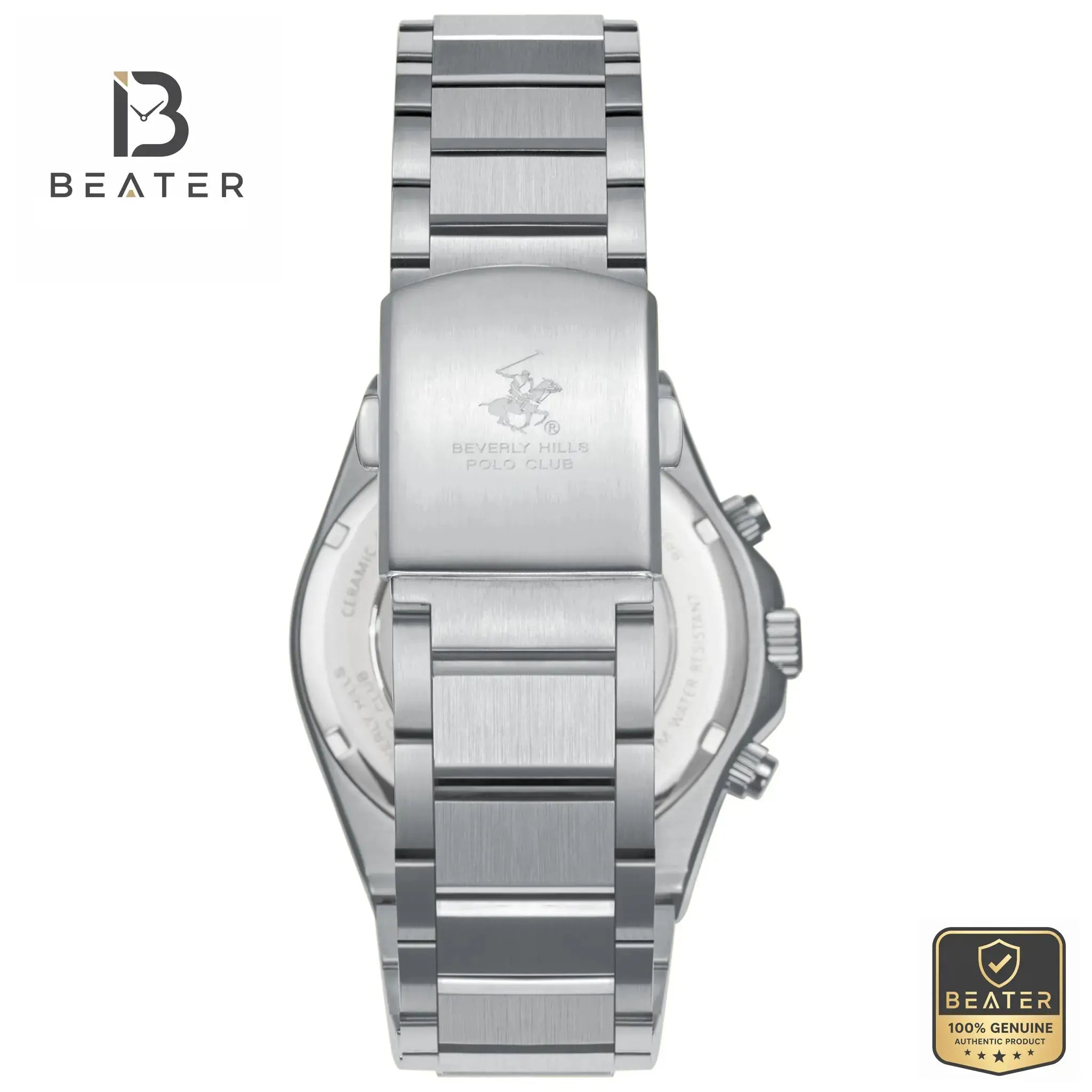 Beverly Hills Polo Club BP3777X.360 Men's Gun Steel Bracelet Watch Secondary image