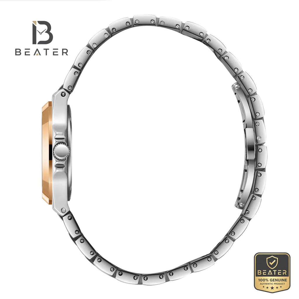Beverly Hills Polo Club BP3780X.520 Steel Bracelet and Butterfly Buckle Detail - Beater