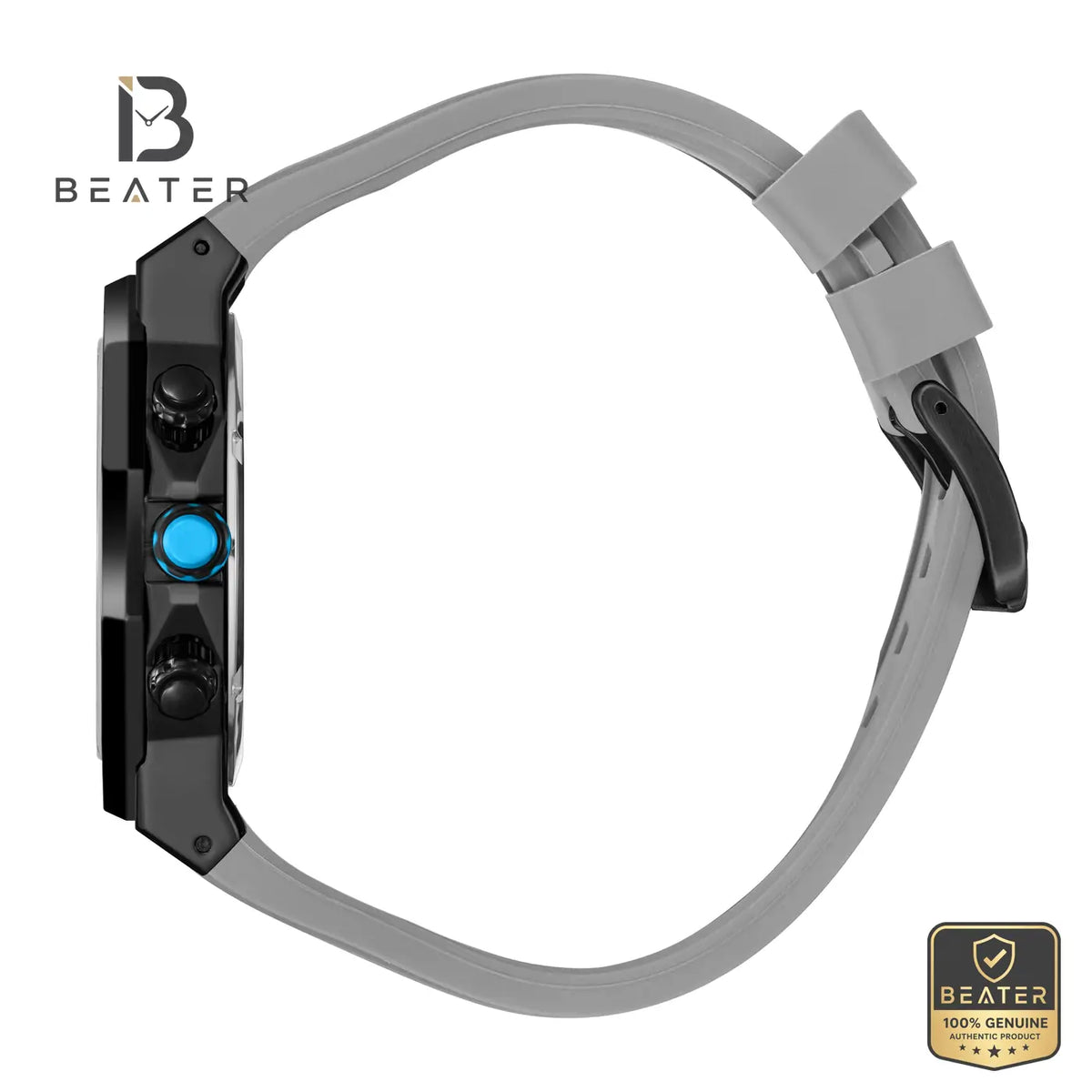 Beverly Hills Polo Club BP3784X.066 Silicone Strap and Buckle Detail - Beater