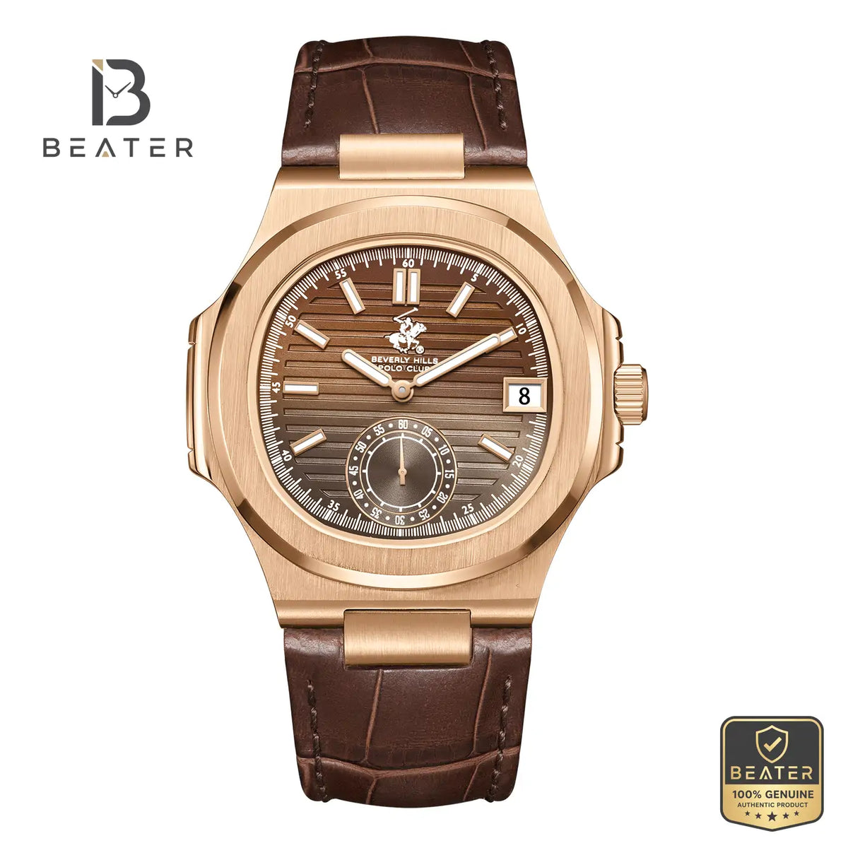 Beverly Hills Polo Club BP3792X.444 Men's Watch Front Dial View - Beater