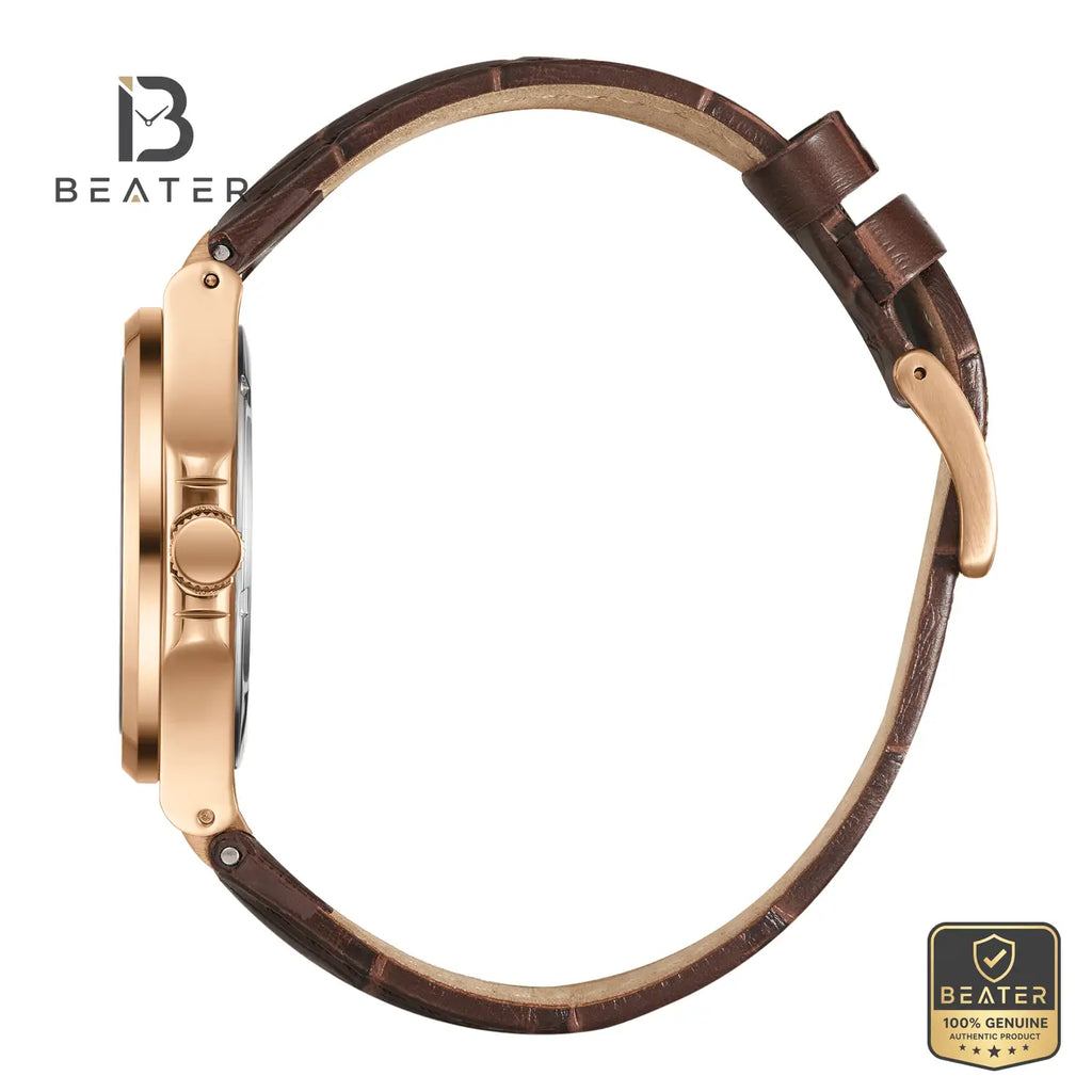 Beverly Hills Polo Club BP3792X.444 Leather Strap & Buckle Detail - Beater