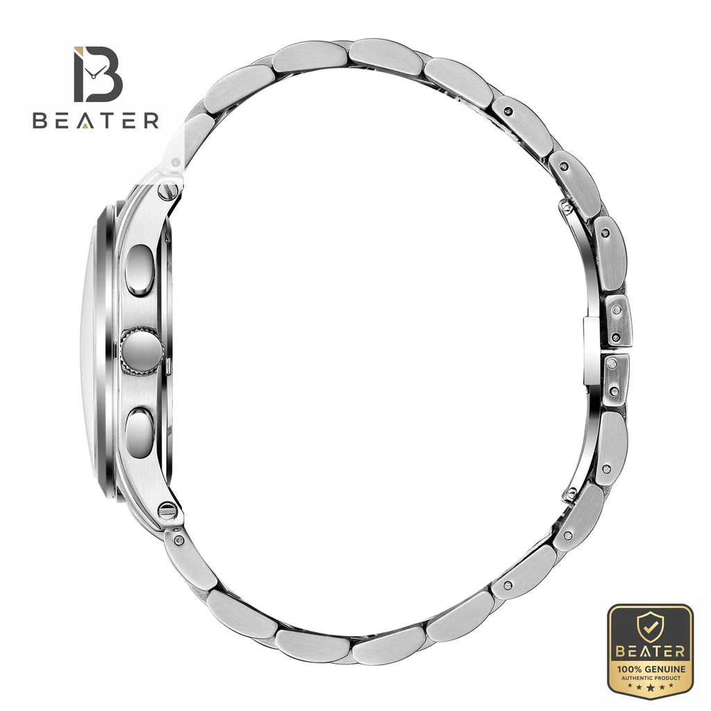 Beverly Hills Polo Club BP3812X.350 Stainless Steel Bracelet & Butterfly Buckle Detail - Beater
