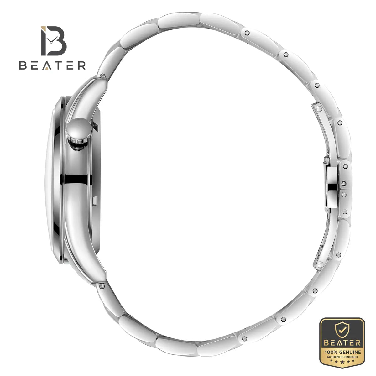 Beverly Hills Polo Club BP3816X.350 Steel Bracelet & Butterfly Buckle Detail - Beater
