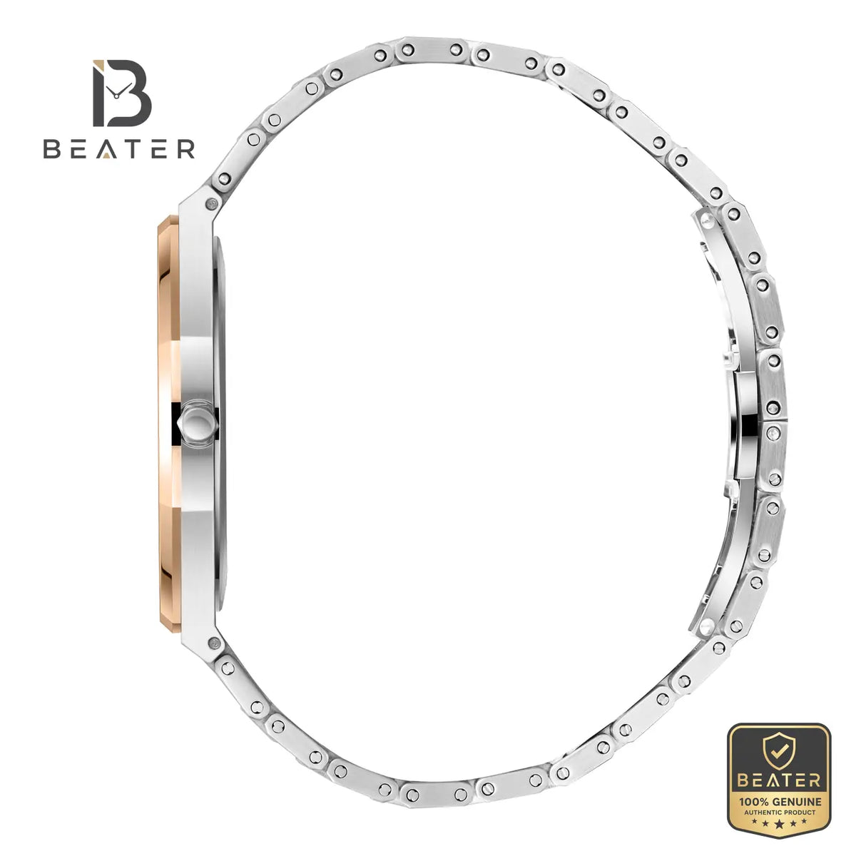 Beverly Hills Polo Club BP3825X.560 Stainless Steel Bracelet & Butterfly Buckle Detail - Beater
