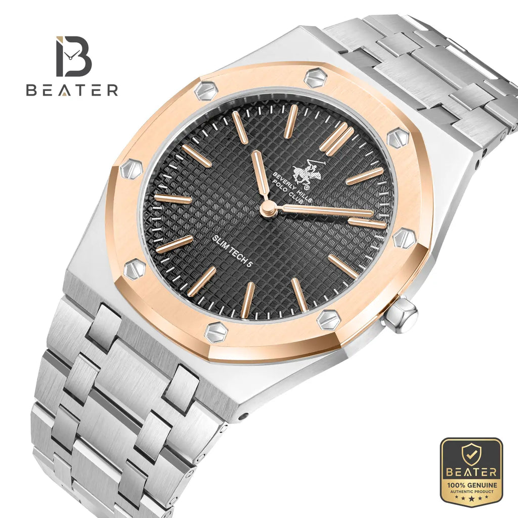 Beverly Hills Polo Club BP3825X.560 Gun Dial Case & Bezel Profile - Beater