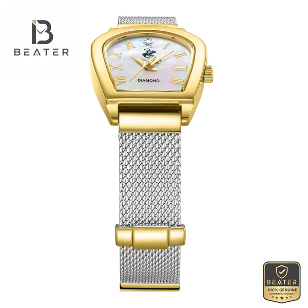 Beverly Hills Polo Club BP3826C.220 Women's Steel Band & Butterfly Buckle Detail - Beater