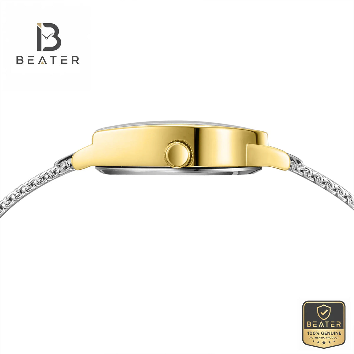 Beverly Hills Polo Club BP3826C.220 Women's IP Gold Watch View 4 - Beater