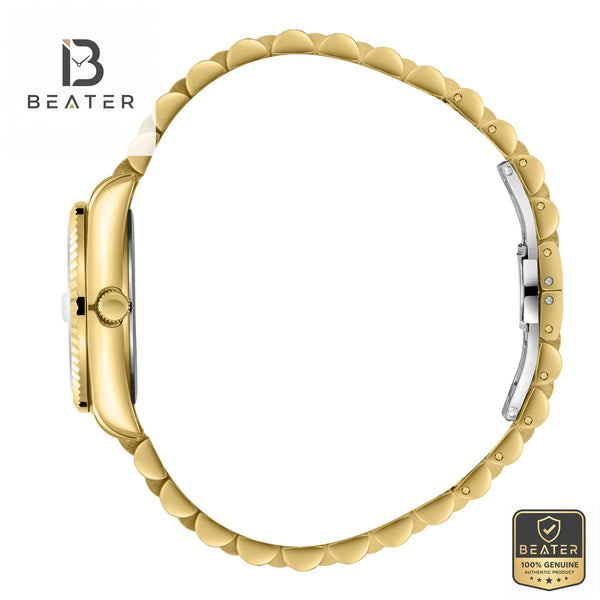 Beverly Hills Polo Club BP3827X.150 Steel Bracelet & Butterfly Buckle Detail - Beater