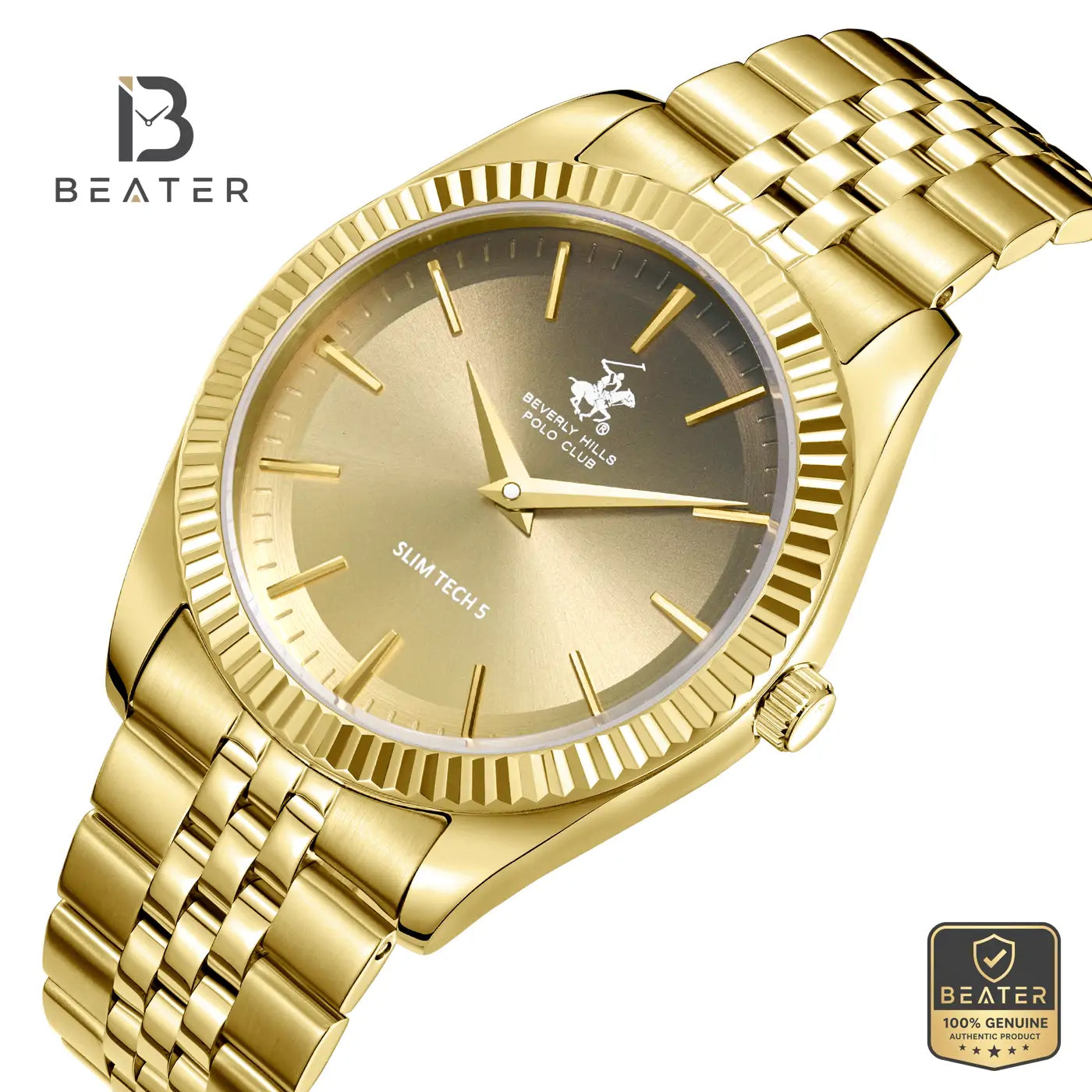 Beverly Hills Polo Club BP3830X.160 Men's Black to BCBG Steel Bracelet Watch Secondary image