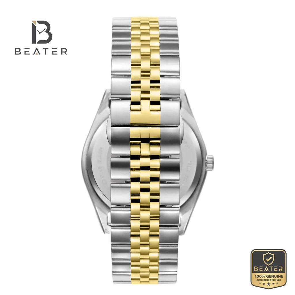 Beverly Hills Polo Club BP3830X.270 Men's S.S/IP Gold Case Side View - Beater