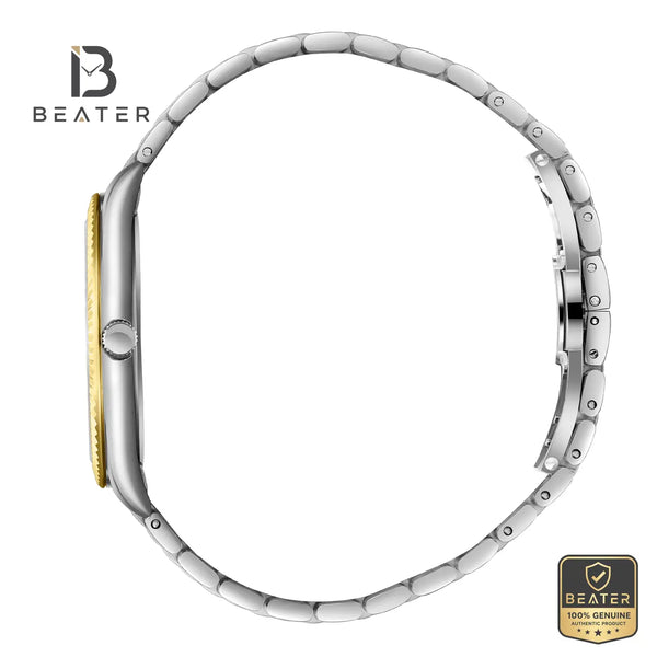 Beverly Hills Polo Club BP3830X.270 Steel Band and Butterfly Buckle Detail - Beater