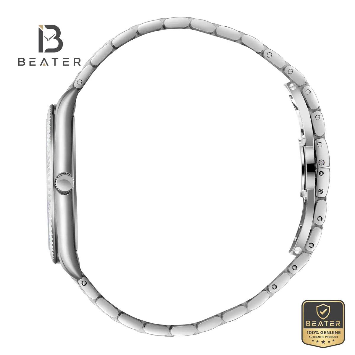 Beverly Hills Polo Club BP3830X.330 Stainless Steel Bracelet & Butterfly Buckle Detail - Beater