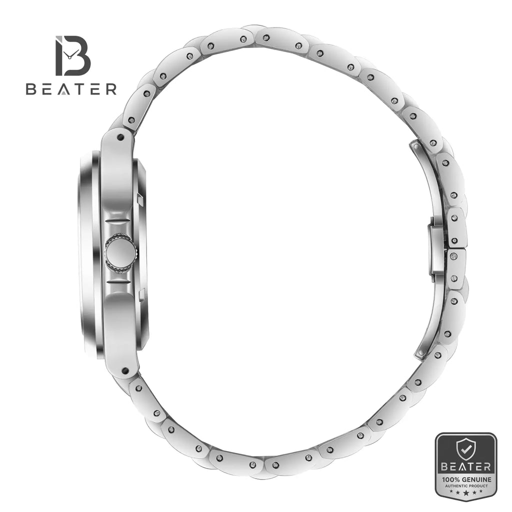 Beverly Hills Polo Club BP3835X.350 Steel Bracelet and Butterfly Buckle Detail - Beater