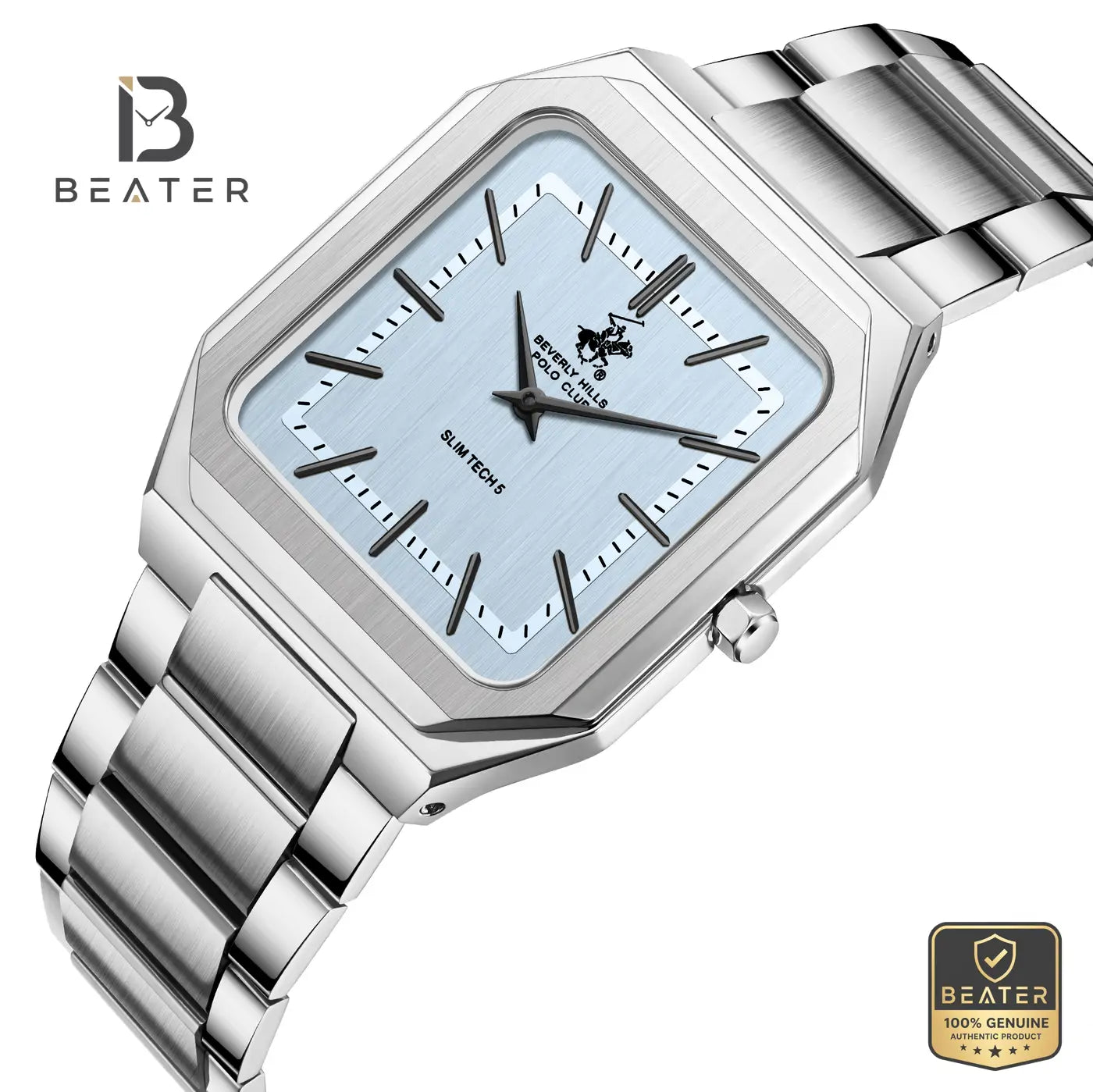 Beverly Hills Polo Club BP3864X.300 Men's Blue Steel Bracelet Watch Secondary image