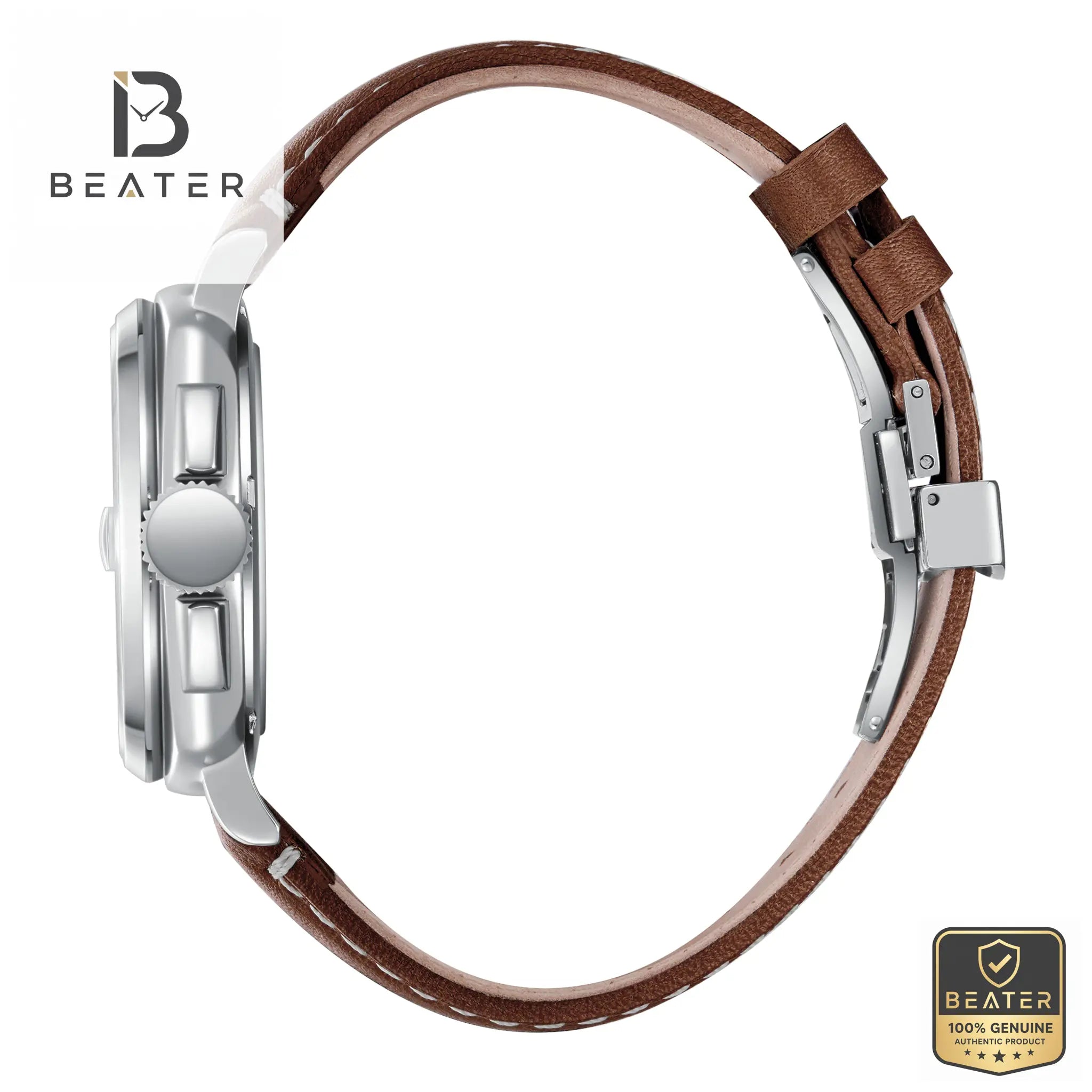 Beverly Hills Polo Club BP3867X.364 Men's Leather Strap Watch Secondary image