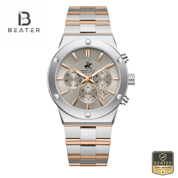 Beverly Hills Polo Club BP3871X.560 Men's 400C Dial Watch Front View - Beater