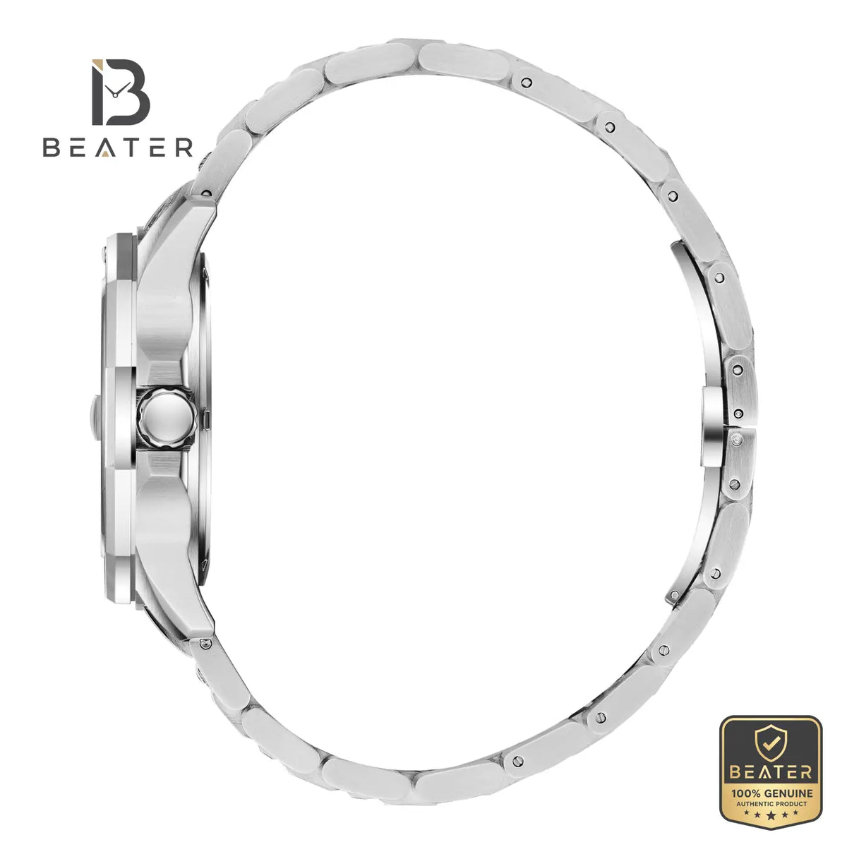 Beverly Hills Polo Club BP3878X.390 Steel Bracelet & Butterfly Clasp Detail - Beater