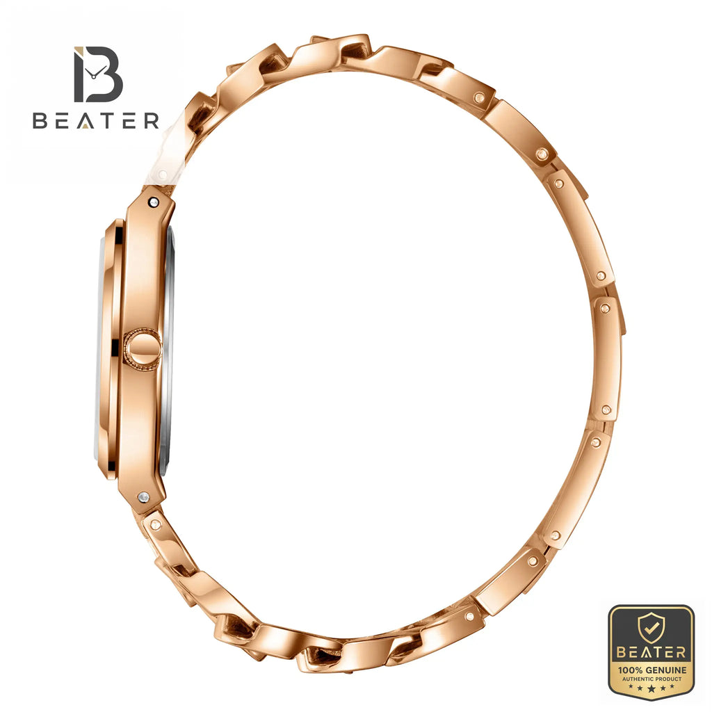Beverly Hills Polo Club BP3879C.410 Steel Band & Buckle Detail - Beater