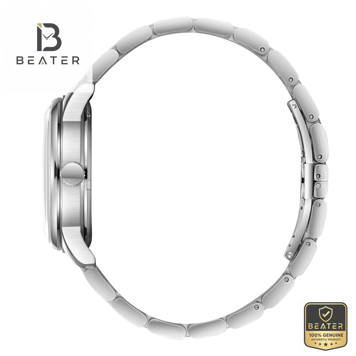 Beverly Hills Polo Club BP3880X.390 Steel Band & Butterfly Buckle Detail - Beater