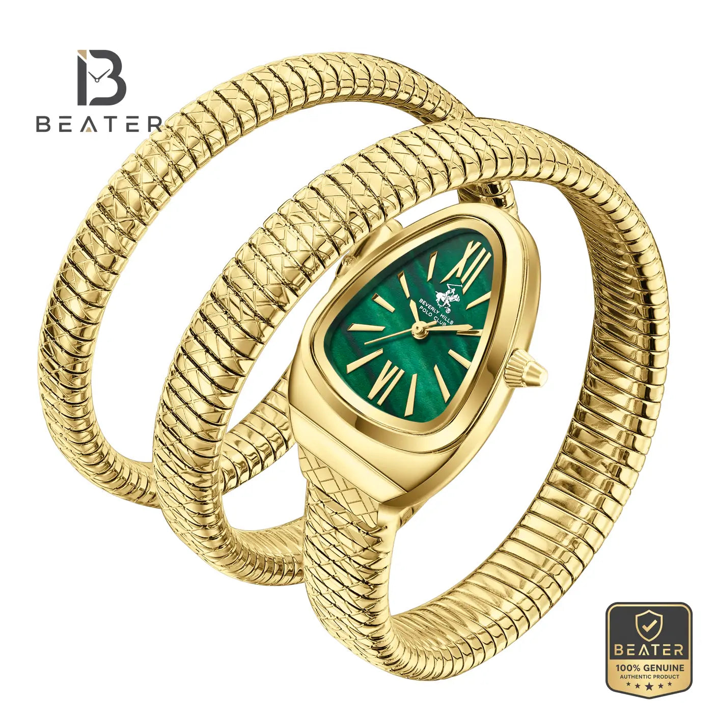 Beverly Hills Polo Club BP3888C.170 Women's Green Steel Bracelet Watch Secondary image