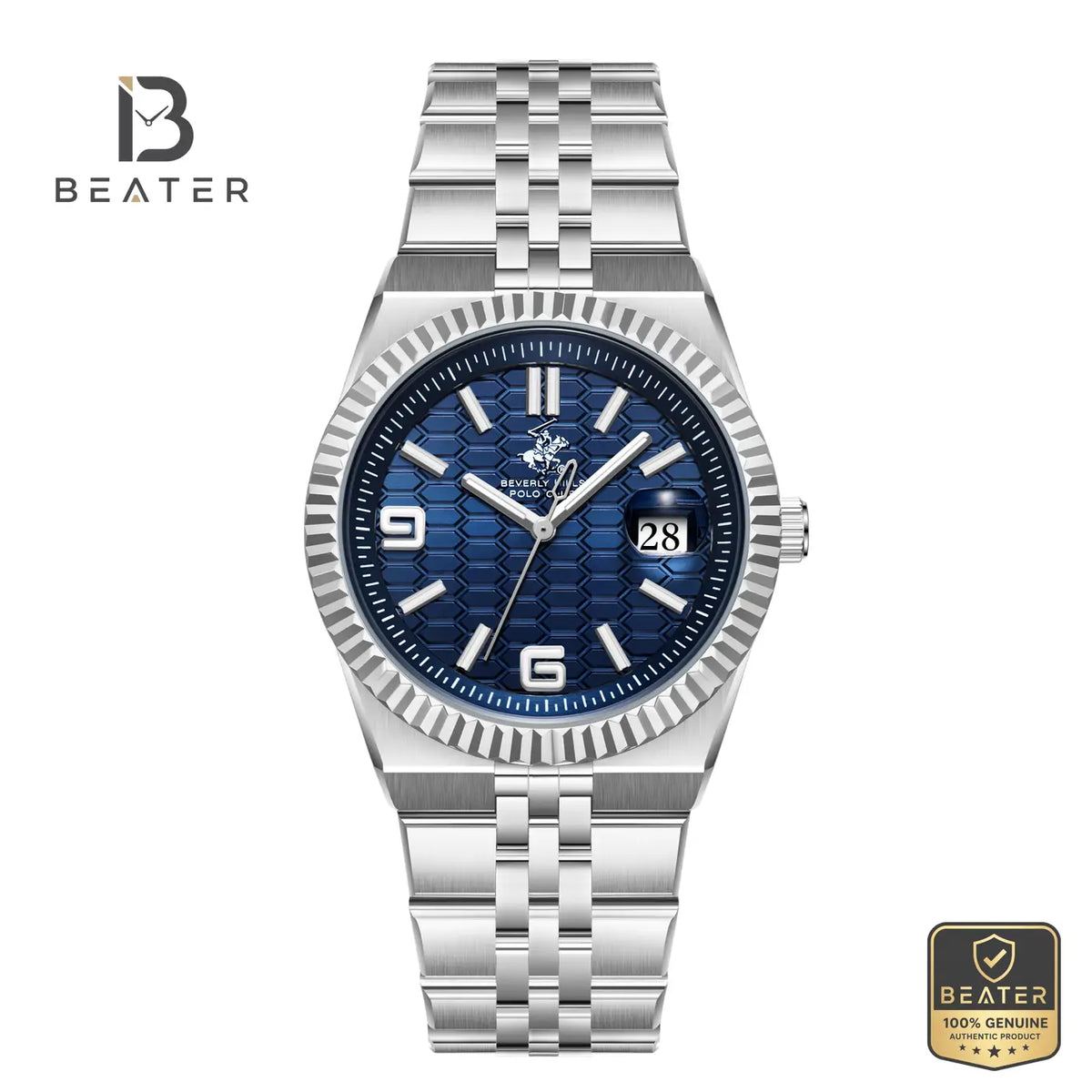 Beverly Hills Polo Club BP3891X.390 Men's Watch Front Dial View - Beater Main image