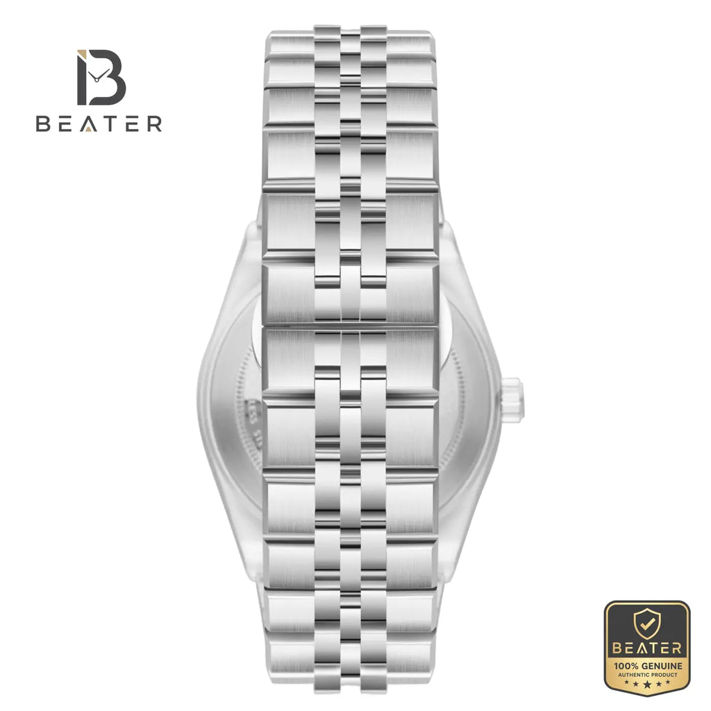 Beverly Hills Polo Club BP3891X.560 Men's Steel Bracelet Watch Angle View - Beater