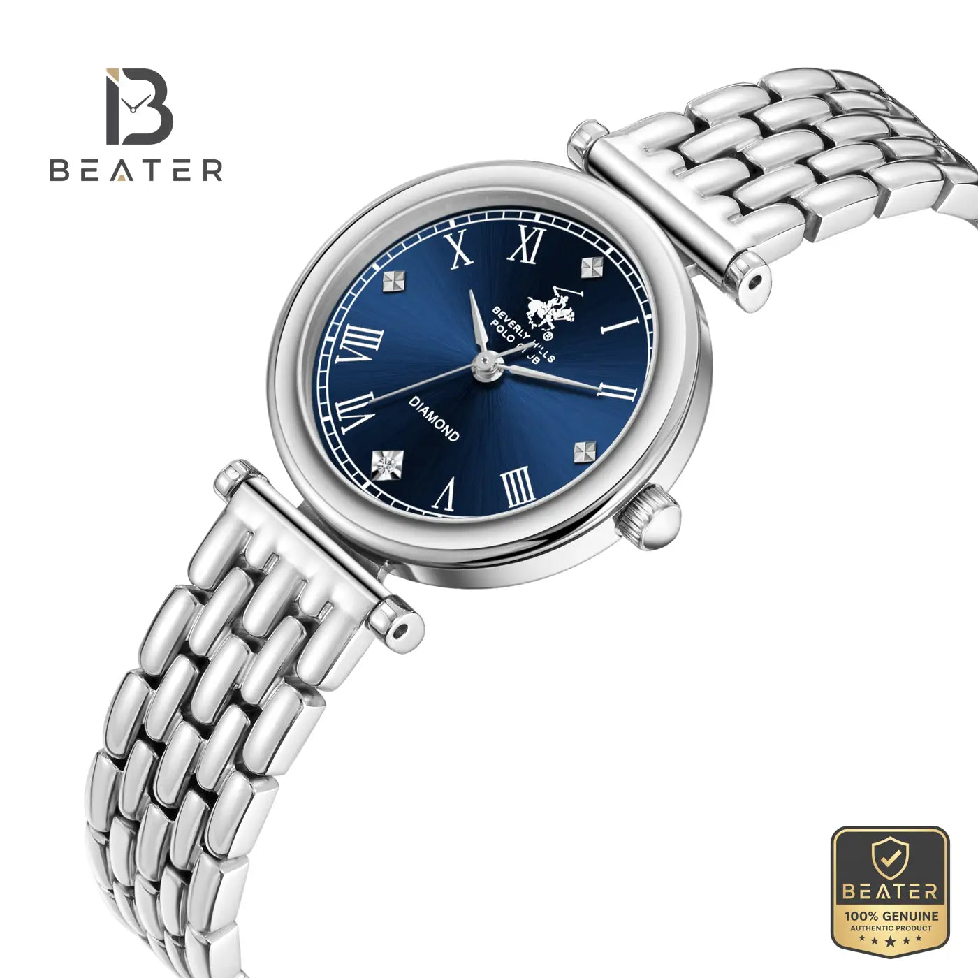 Beverly Hills Polo Club BP3894X.390 Women's Dark Blue Steel Bracelet Watch Secondary image