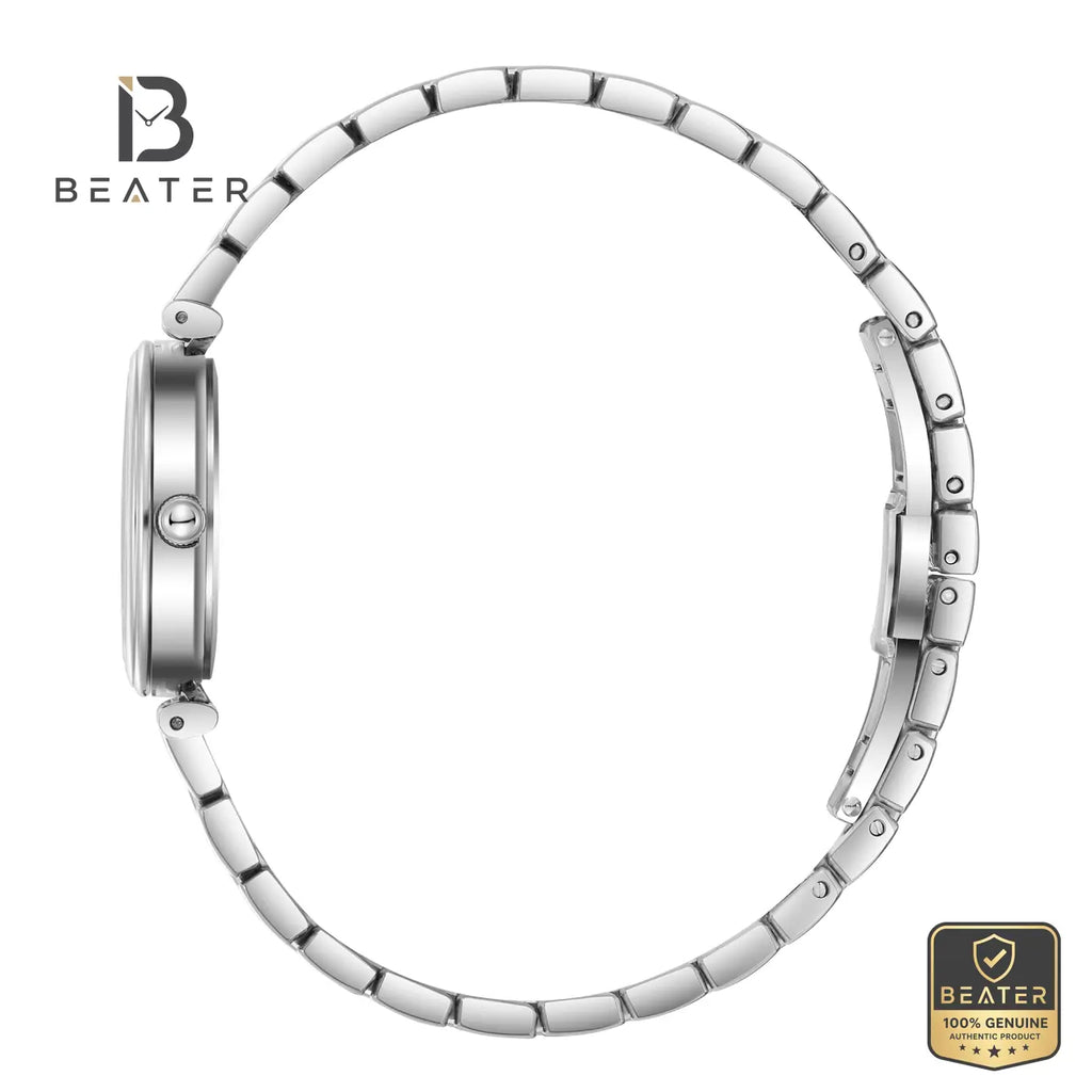 Beverly Hills Polo Club BP3894X.390 Steel Bracelet and Butterfly Buckle Detail - Beater