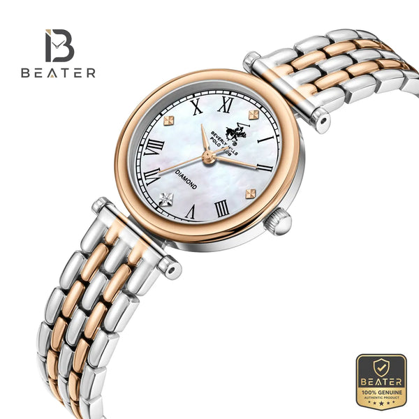 Beverly Hills Polo Club BP3894X.520 W.Mop Dial Case & Bezel Profile - Beater