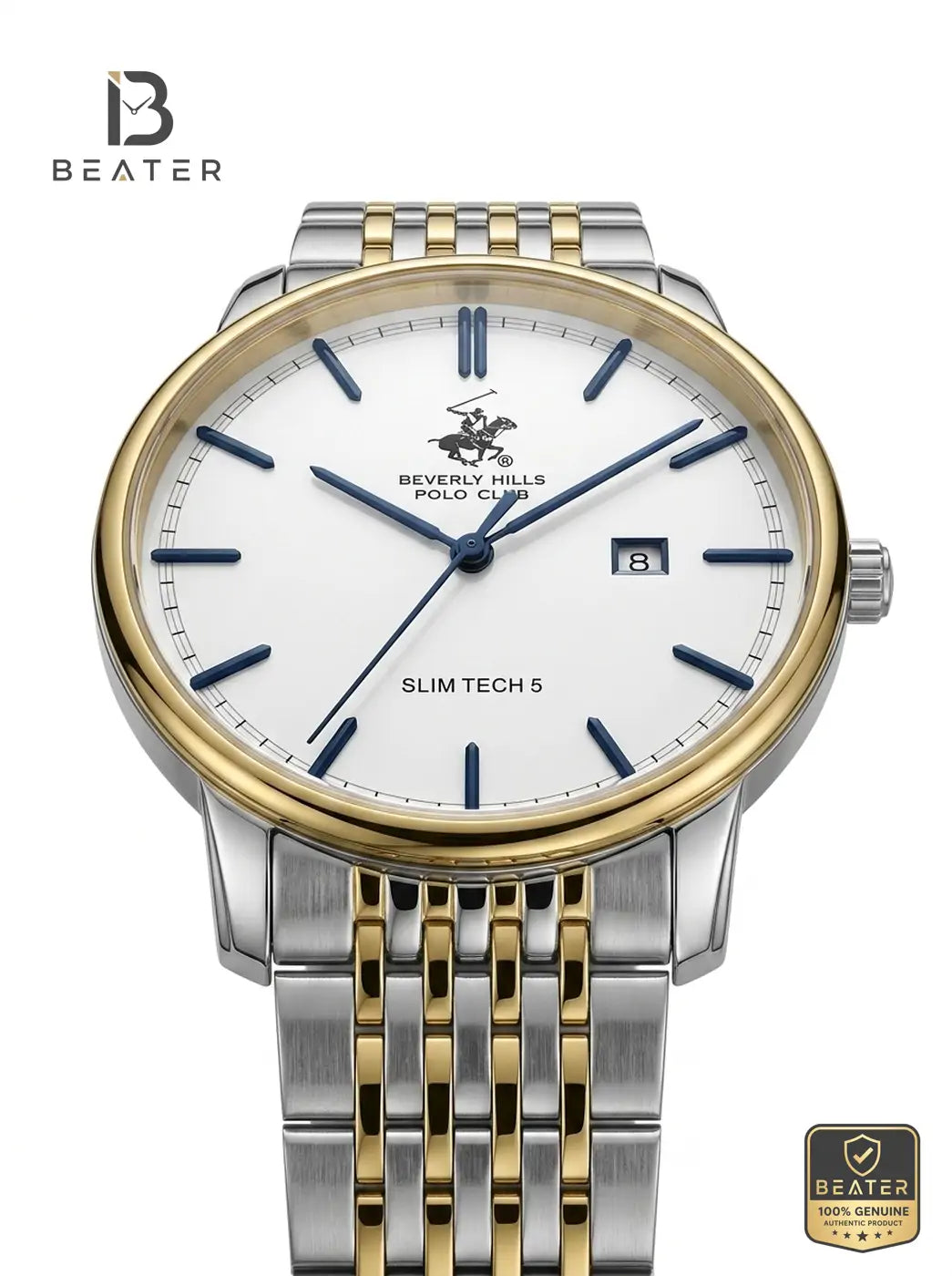 Beverly Hills Polo Club BP3895X.230 Steel Bracelet & Butterfly Clasp Detail - Beater