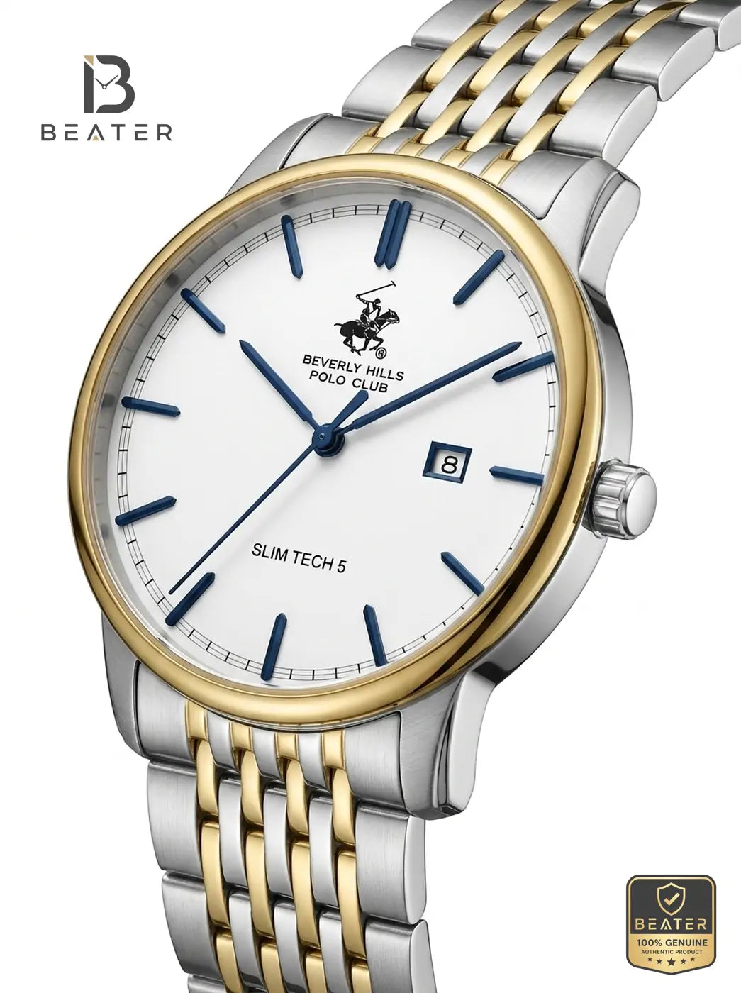 Beverly Hills Polo Club BP3895X.230 Men's Watch Side View - Beater