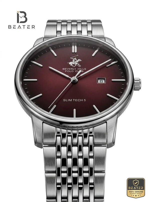 Beverly Hills Polo Club BP3895X.380 Steel Bracelet & Butterfly Clasp Detail - Beater