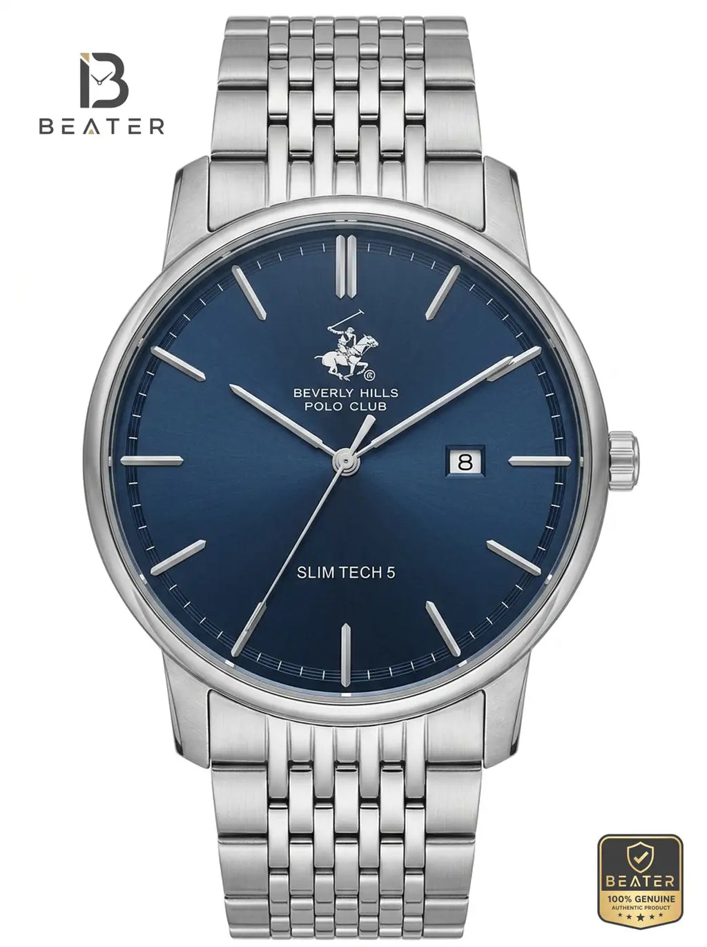 Beverly Hills Polo Club BP3895X.390 Men's Watch Front Dial View - Beater
