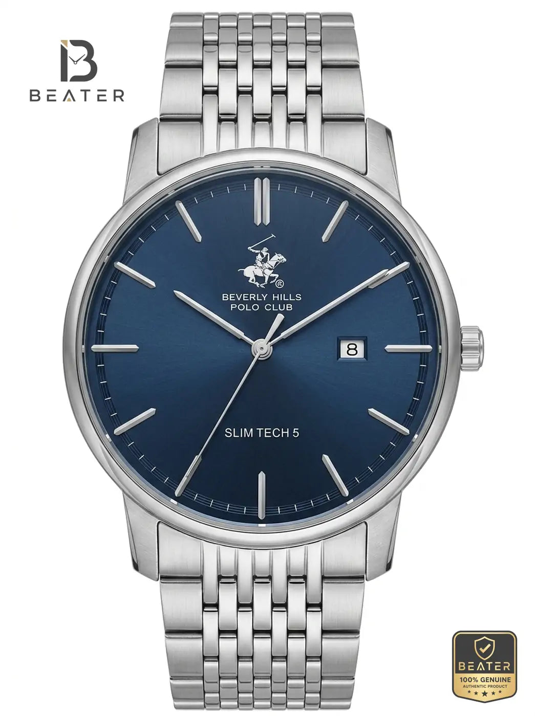 Beverly Hills Polo Club BP3895X.390 Men's Watch Front Dial View - Beater Main image