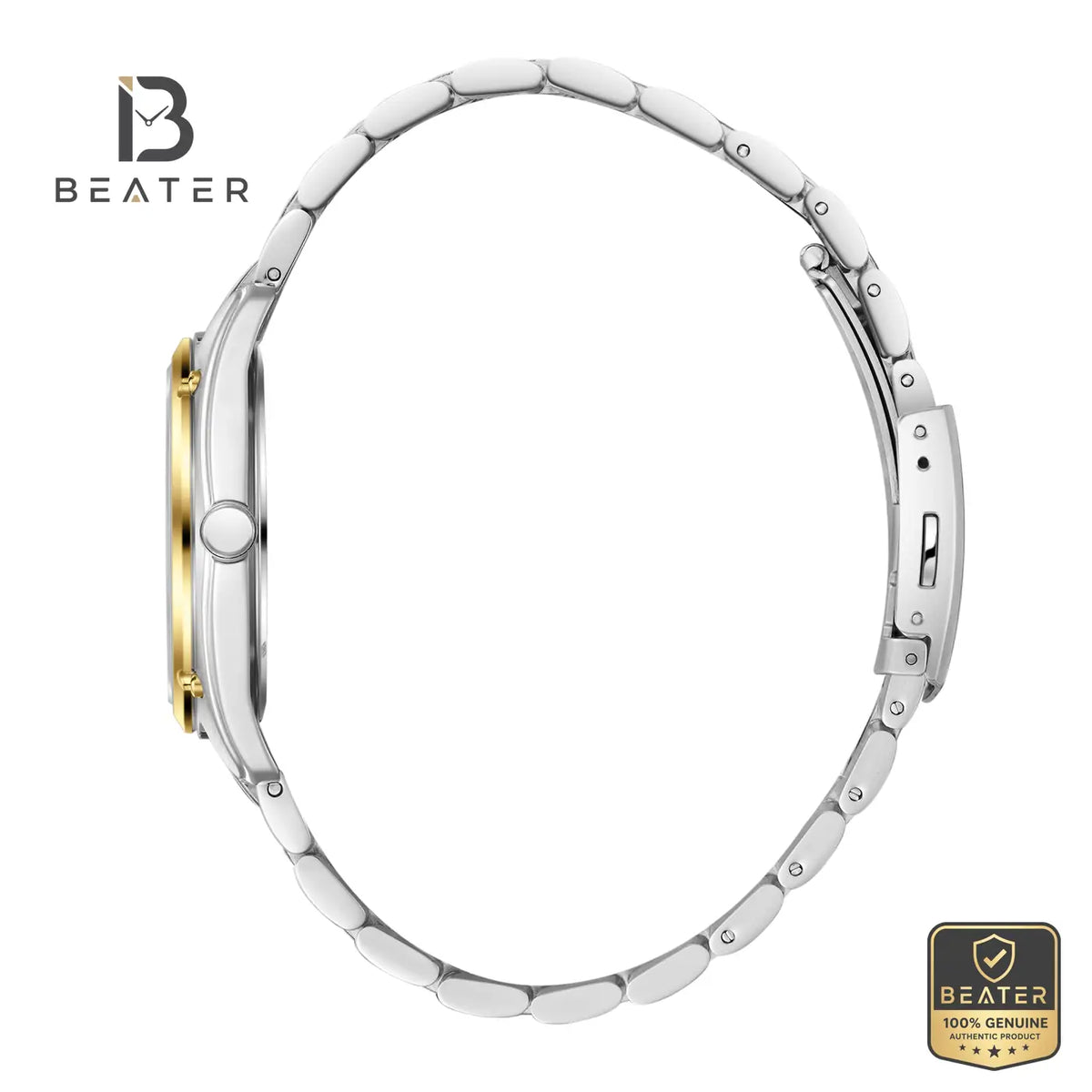 Beverly Hills Polo Club BP3896X.290 Steel Bracelet & Clasp Detail - Beater