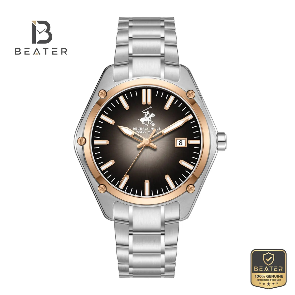 Beverly Hills Polo Club BP3896X.540 Men's Watch Front Dial View - Beater