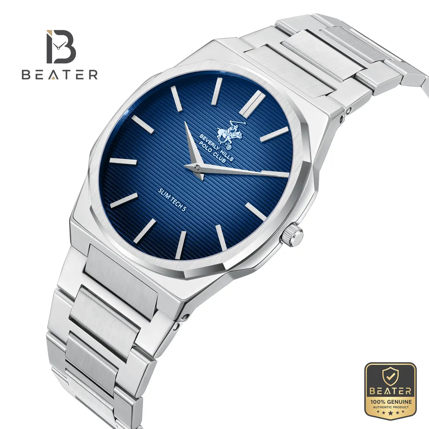 Beverly Hills Polo Club BP3897X.390 Men's Dark Blue Steel Watch Secondary image