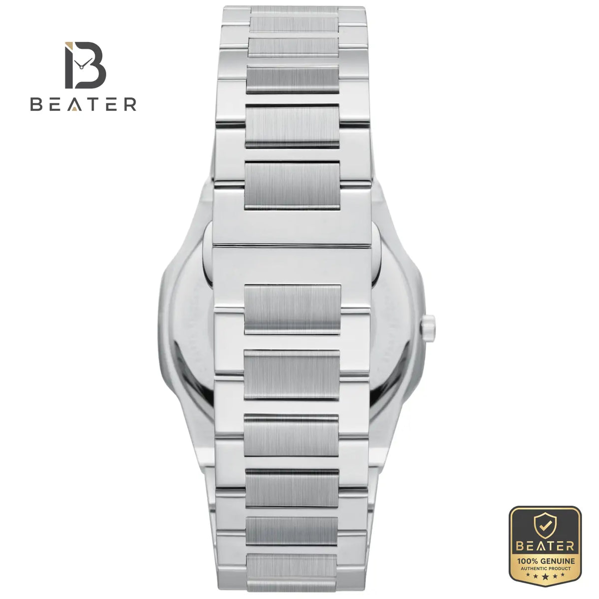 Beverly Hills Polo Club BP3897X.390 Men's Dark Blue Dial Steel Band Wrist View - Beater