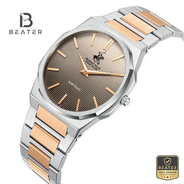 Beverly Hills Polo Club BP3897X.540 Dark Brown Dial Case & Bezel Profile - Beater