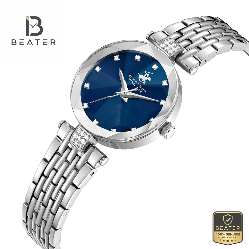 Beverly Hills Polo Club BP3899X.390 Dark Blue Dial Case & Bezel Profile - Beater