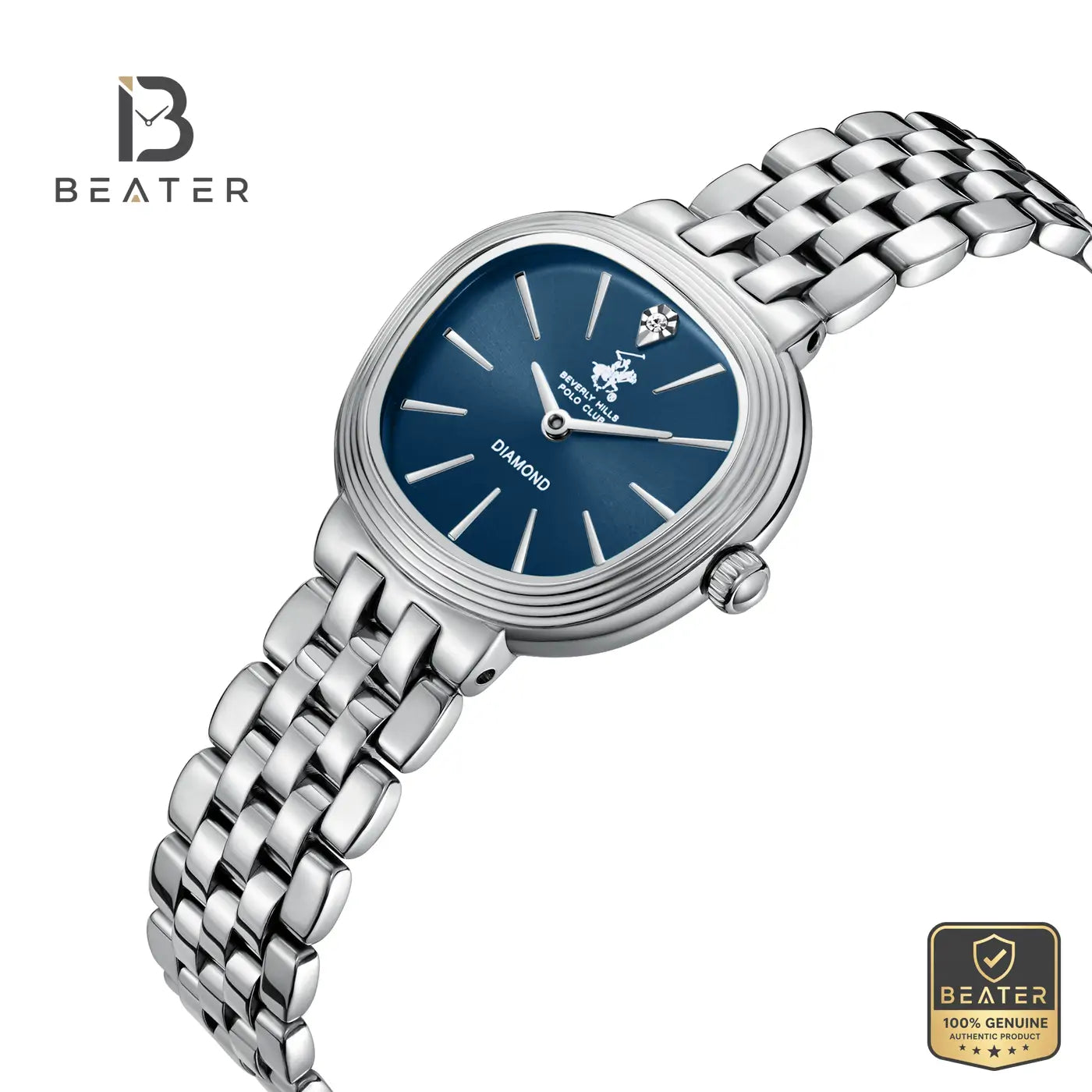 Beverly Hills Polo Club BP3903C.390 Women's Dark Blue Steel Bracelet Watch Secondary image