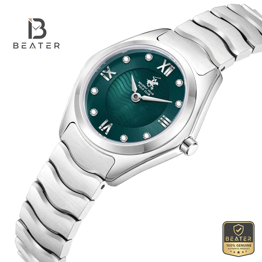 Beverly Hills Polo Club BP3904C.390 Dark Blue Dial Case & Bezel Profile - Beater