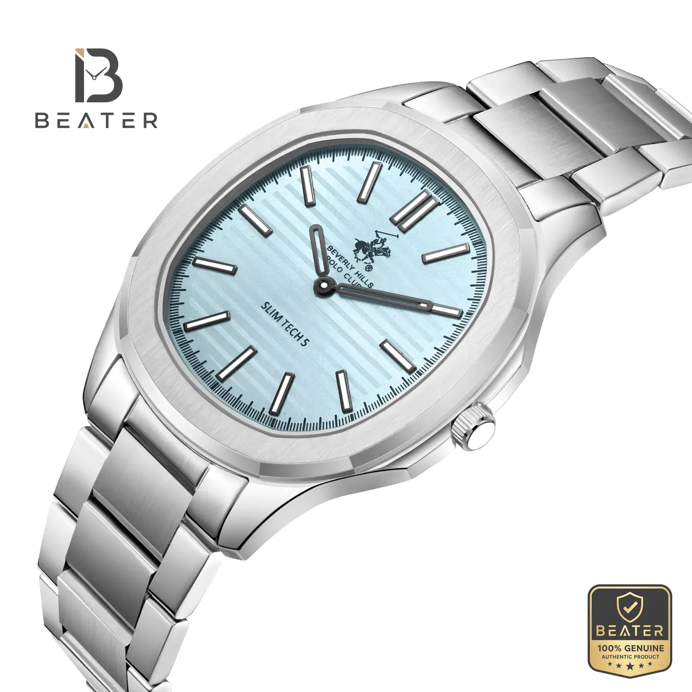 Beverly Hills Polo Club BP3906X.300 Men's Blue Steel Bracelet Watch Secondary image