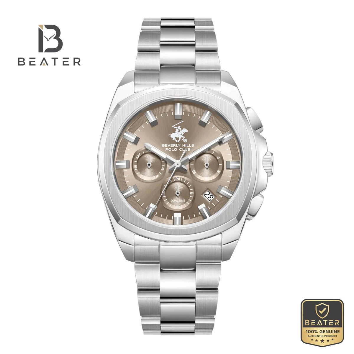 Beverly Hills Polo Club BP3907X.360 Men's Watch Front Dial View - Beater Main image