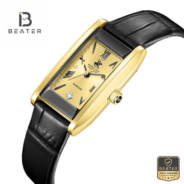 Beverly Hills Polo Club BP3910C.111 L.Champ Dial IP Gold Case Profile - Beater