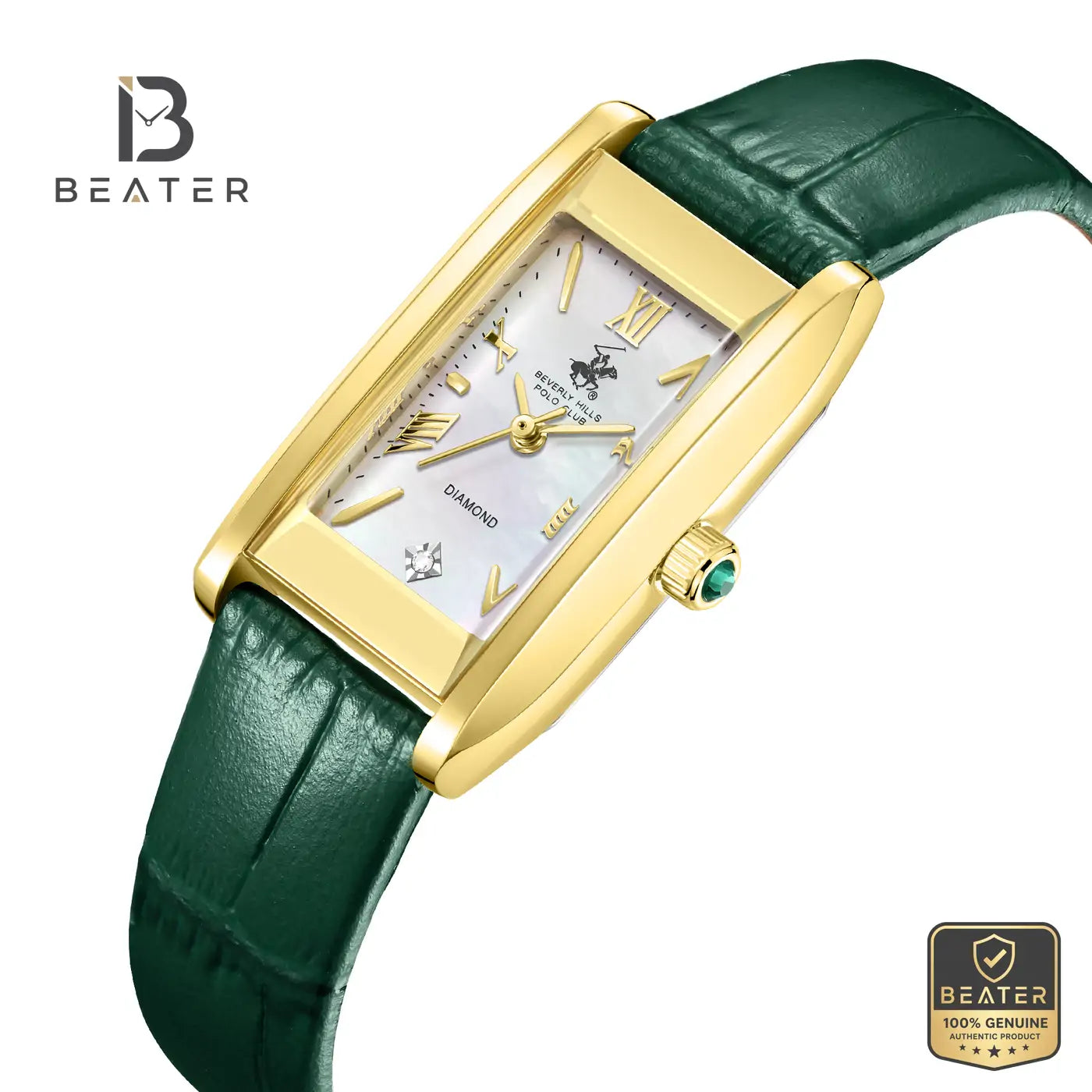 Beverly Hills Polo Club BP3910C.127 Women's W.Mop Leather Strap Watch Secondary image