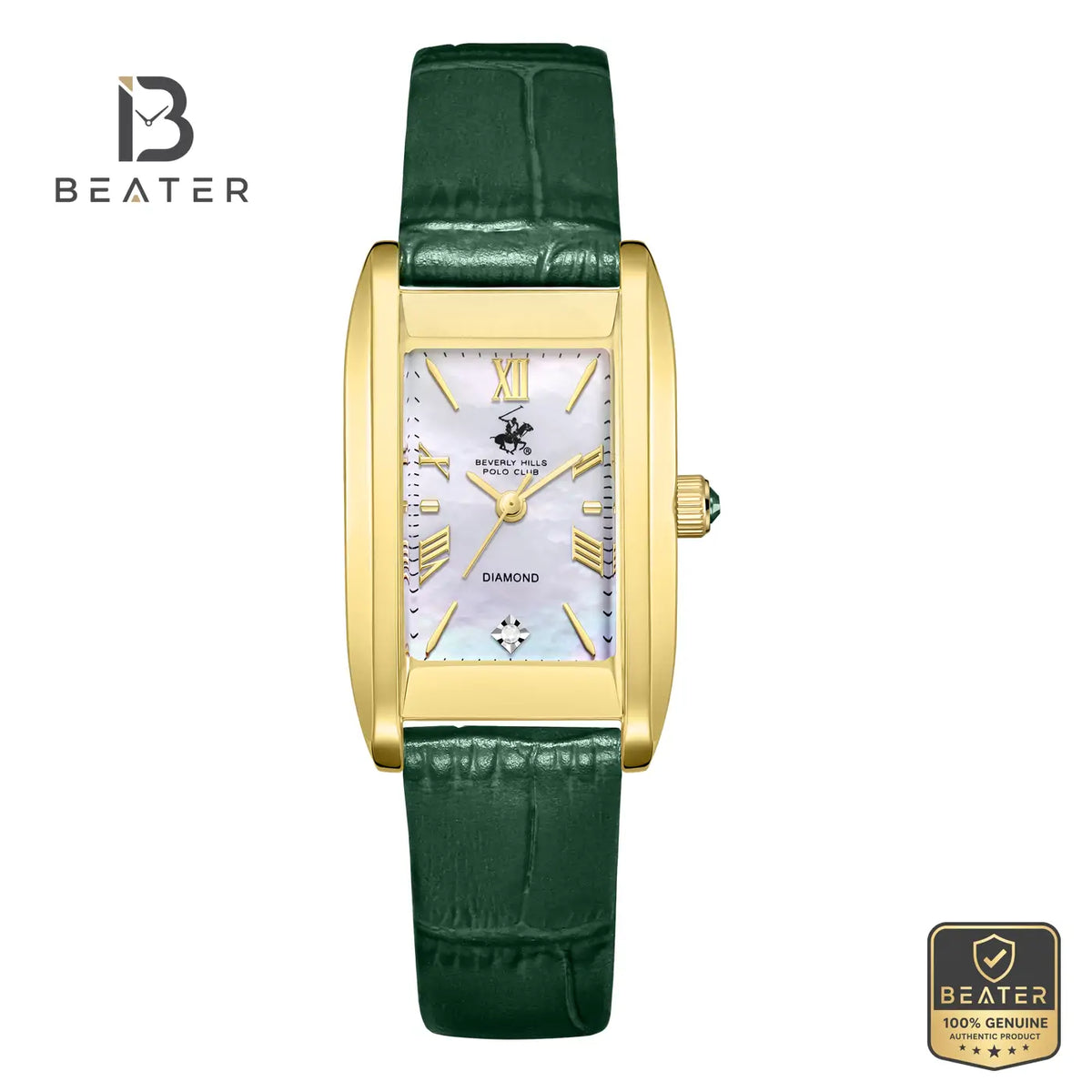 Beverly Hills Polo Club BP3910C.127 Women's Watch Mother of Pearl Dial Front View - Beater